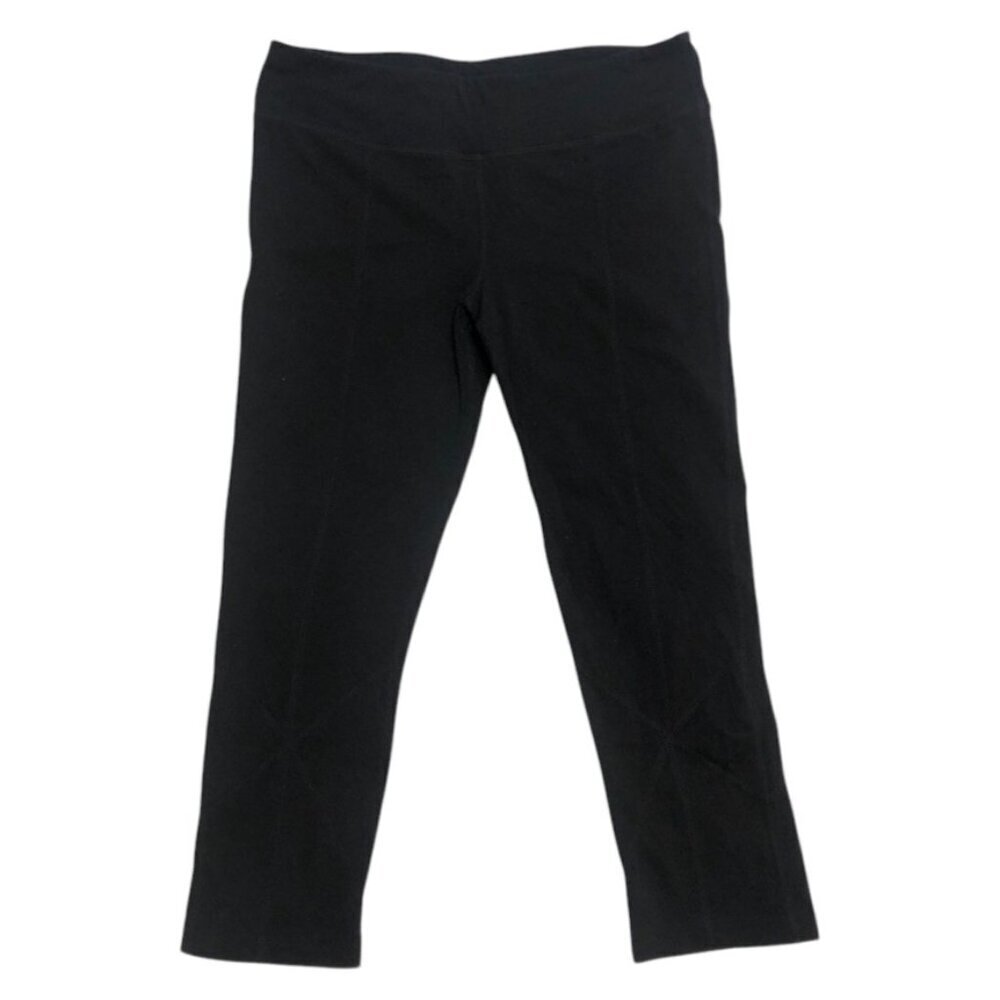 3/$25 ❥ Prana Yoga Capri  Pants Leggings Stretch Black Large